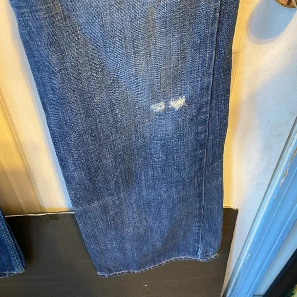 Old Navy Boot-Cut Low Waist Special Edition Jeans Women Size 16 Regular Pockets - Picture 7 of 7